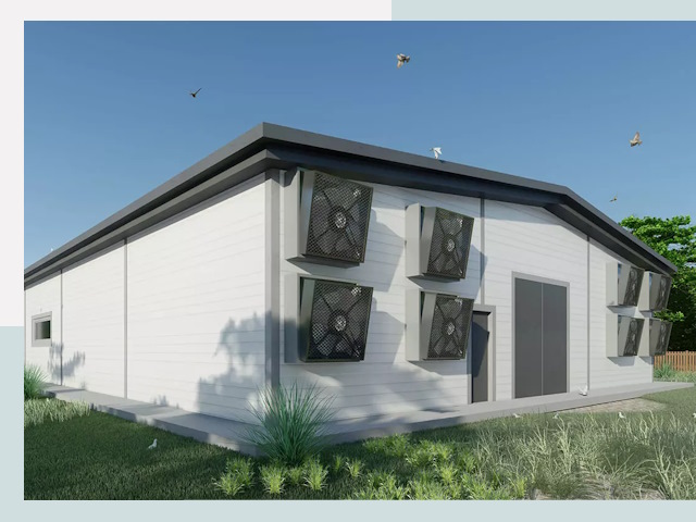 Строительство птичников в Курчатове