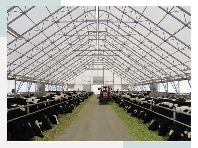 Тентовые коровники в Курчатове от 611 руб. - Надежно и доступно