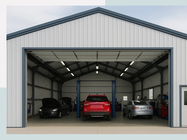 Ангары из сэндвич панелей от 611 руб. в Курчатов