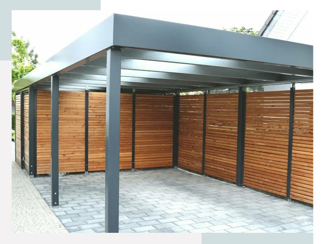 Навесы для парковки в Курчатове