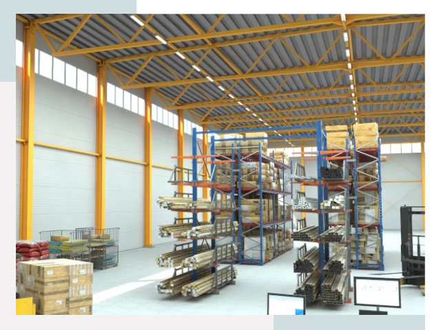 Типовые ангары в Курчатове