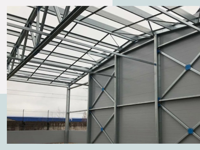 Каркасные ангары от СтальСтрой-Крч по цене от 611 руб.