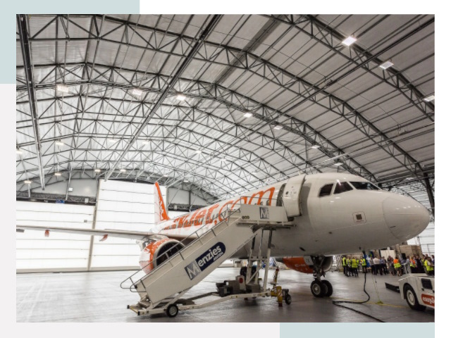 Авиационные ангары в Курчатове