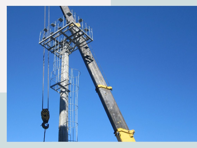 Монтаж осветительных мачт в Курчатов от 611 руб.