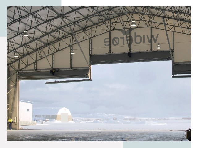 Ворота для ангаров в Курчатове