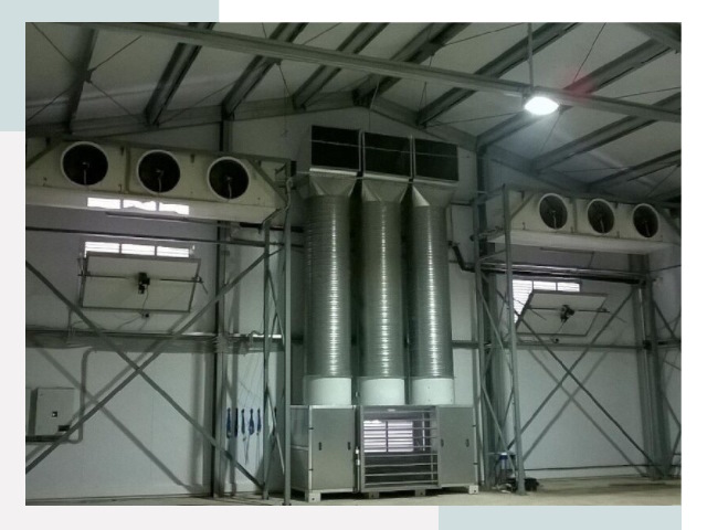 Инженерные системы для ангаров в Курчатове